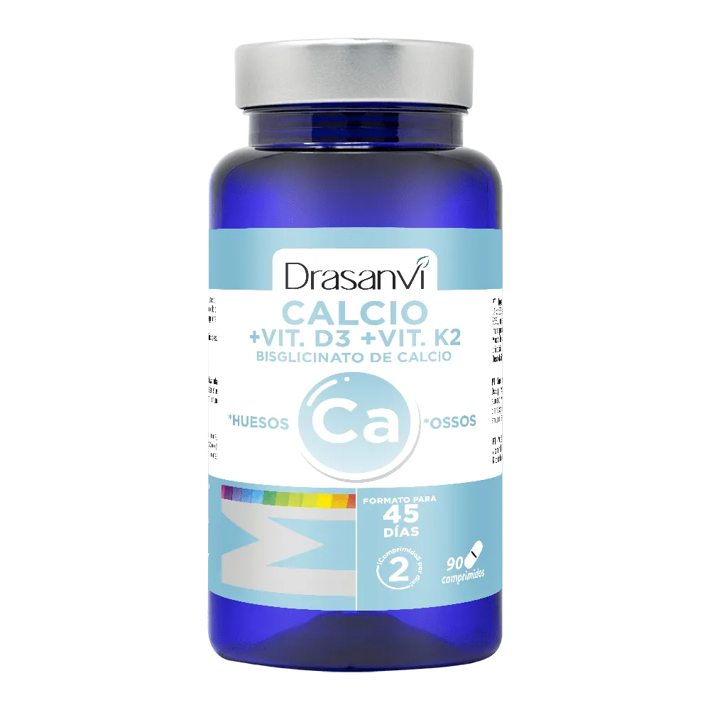Calcio Vitamina D3 + K2 90 Comprimidos