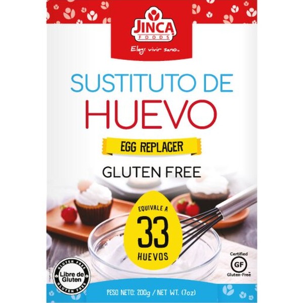 Sustituto de Huevo 200 g Jinca Foods