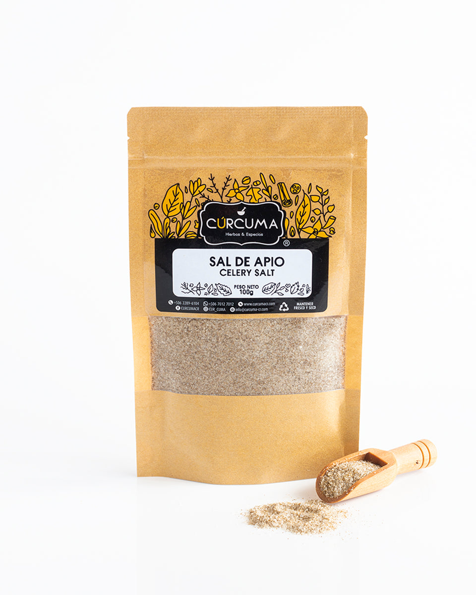  Gourmet Celtic Sea Salt Mezcla de sal sazonada de apio orgánico  – La sal de apio clásica añade un sabor audaz a hierbas a una variedad de  platos, hechos a mano