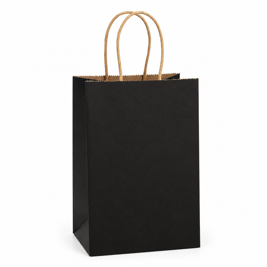 Bolsa Negra Mini — fondo blanco