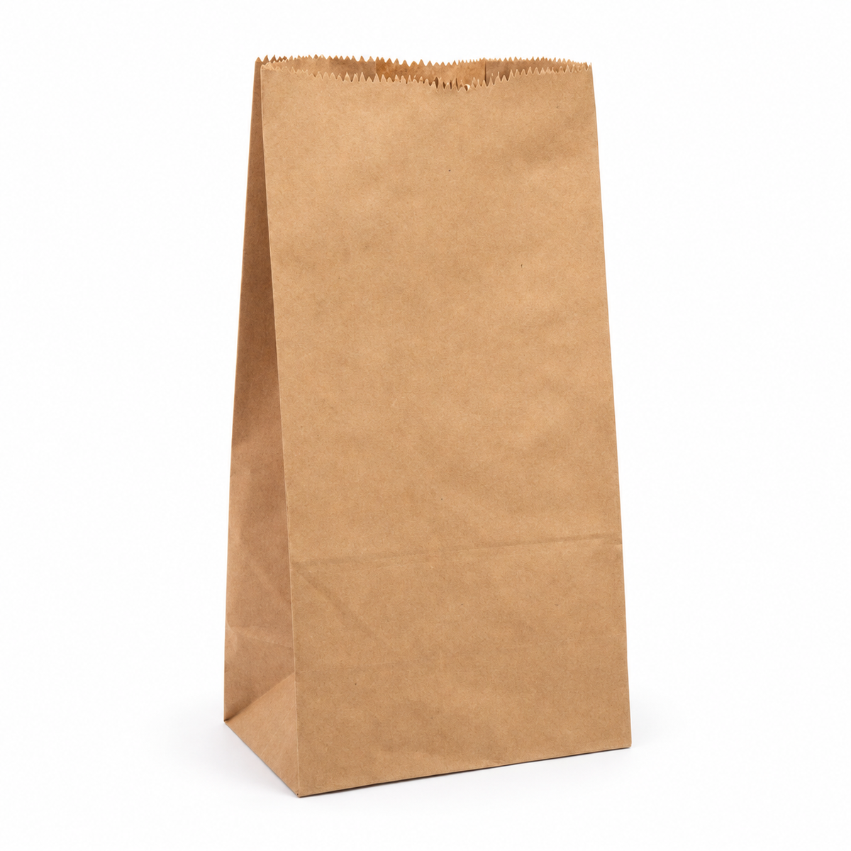 Bolsa Papel Kraft — fondo blanco