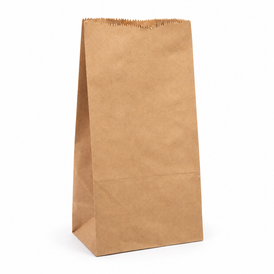 Bolsa Papel Kraft — fondo blanco