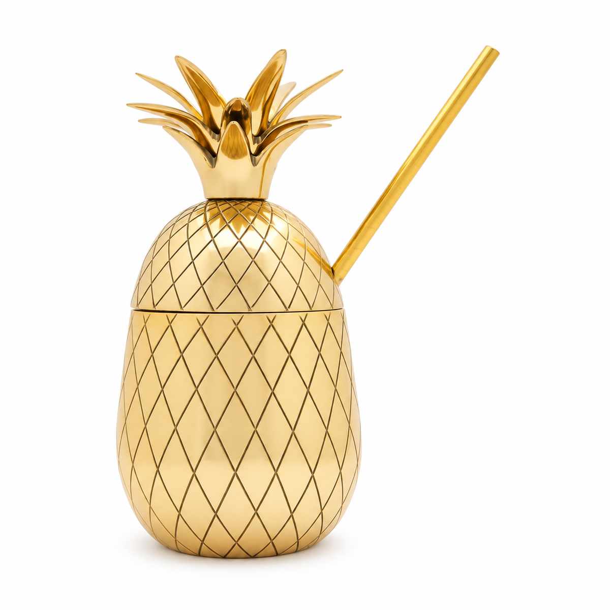 Pineapple Tumbler — Grande — fondo blanco