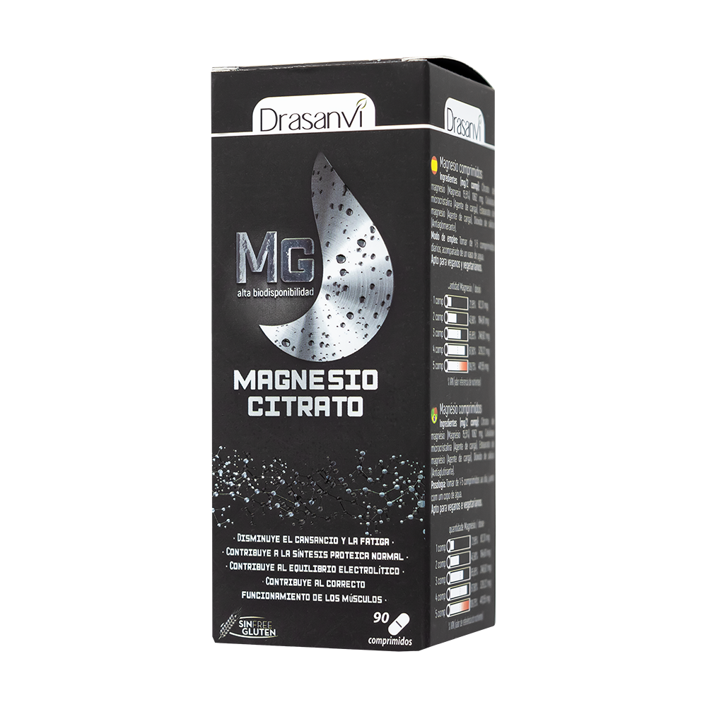 Citrato de Magnesio 90 Comprimidos