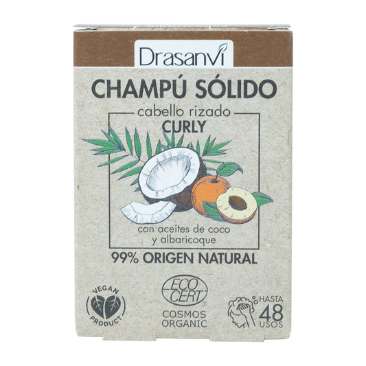 Champú Sólido - Curly - Cabello Rizado Cosmos Organic Bio 80g