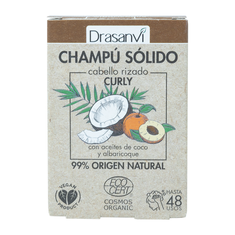 Champú Sólido - Curly - Cabello Rizado Cosmos Organic Bio 80g