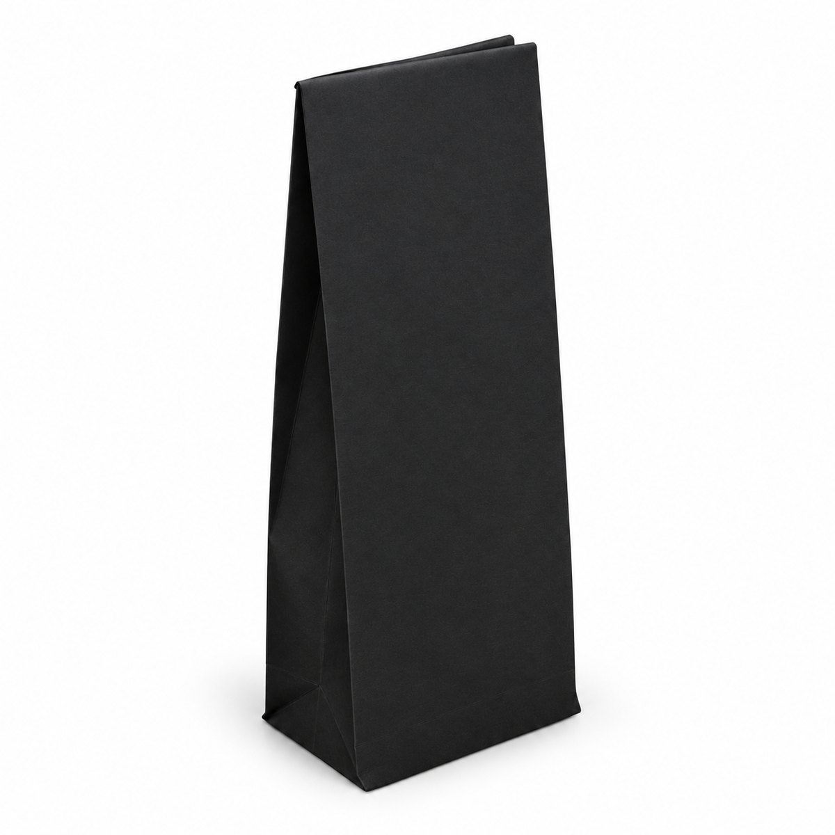 Bolsita Negra Kraft Regalo — fondo blanco