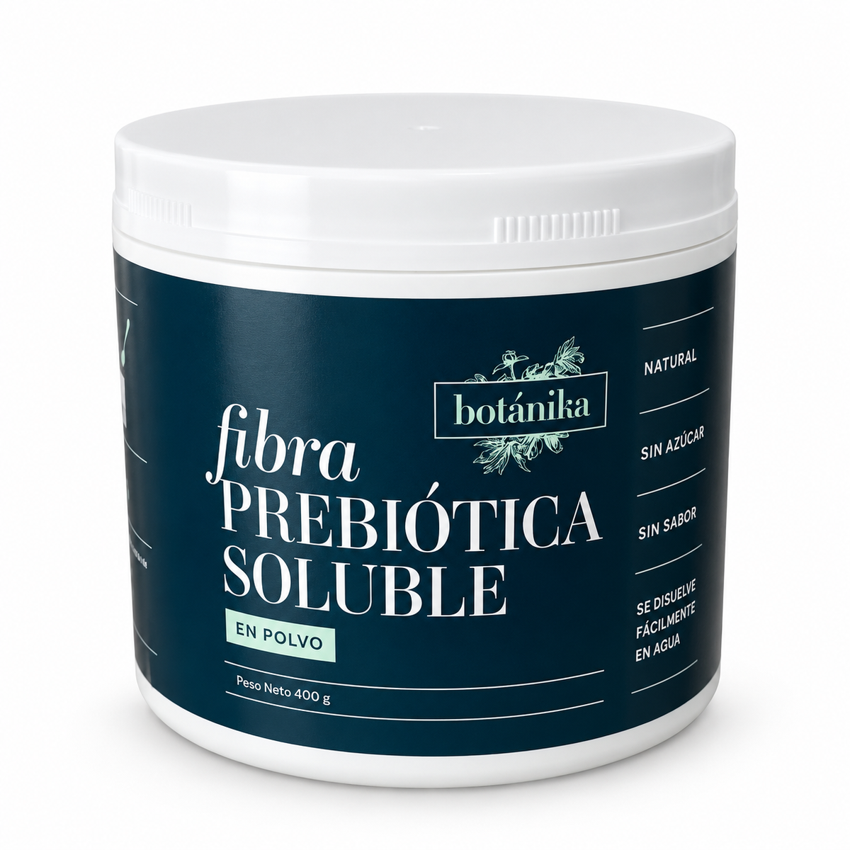 Botanika - Fibra Prebiótica Soluble — fondo blanco