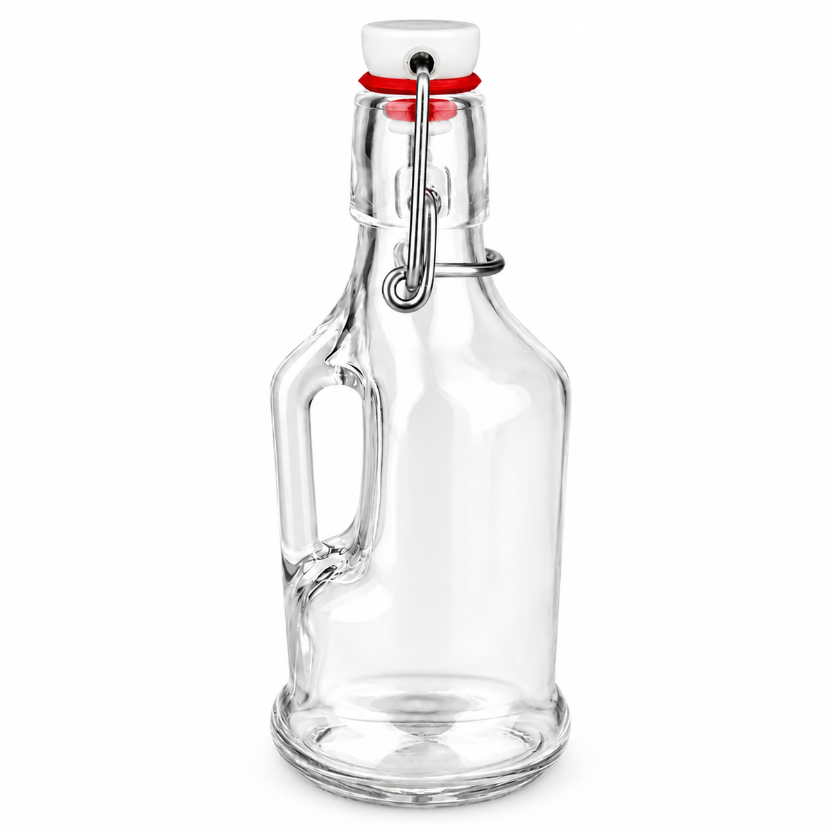 Botella con Prensa 250ml — fondo blanco