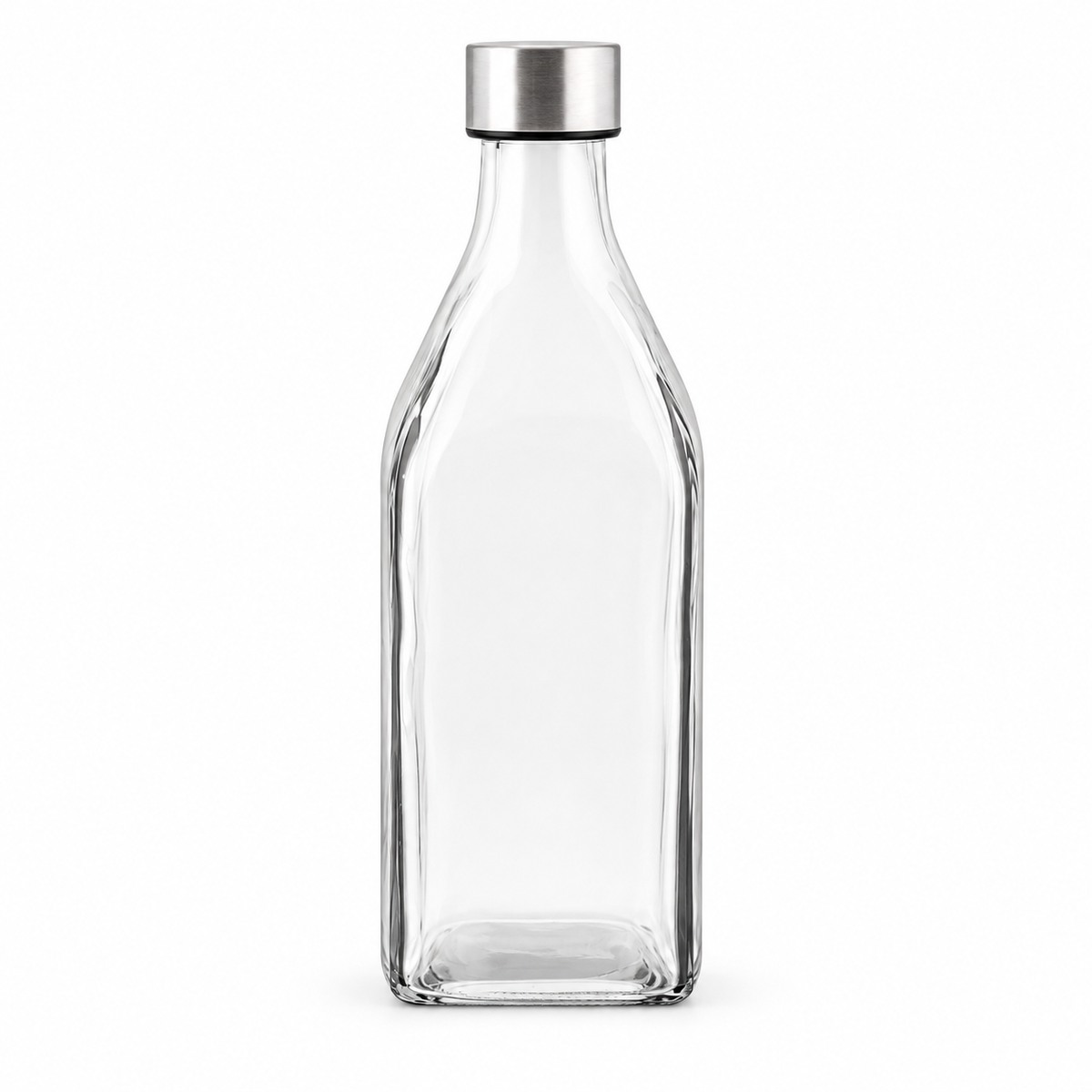 Botella con Tapa de Metal 1L — fondo blanco