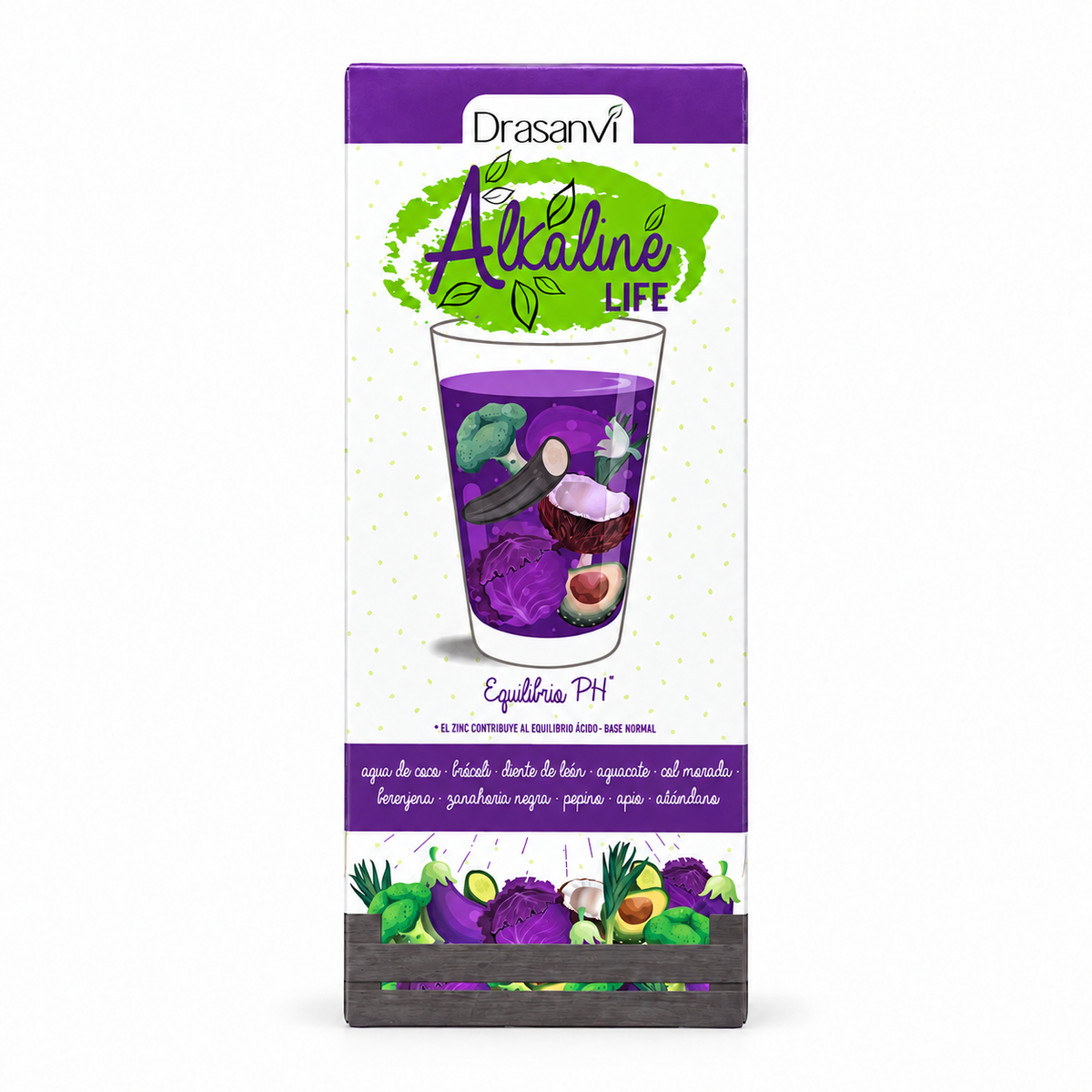 Alkaline Life Bebida 500ml — fondo blanco