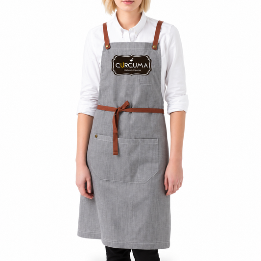 Delantal Cúrcuma - Apron — fondo blanco