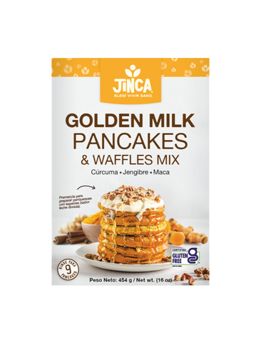 Premezcla para Pancakes Golden Milk 454g Jinca Foods