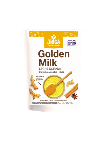 Premezcla Bebida Golden Milk 130g Jinca Foods