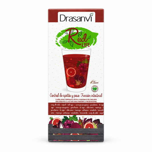 B-Life Red  Bebida 500ml — fondo blanco