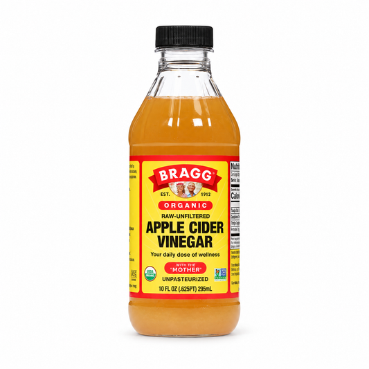 Bragg - Vinagre de Sidra de Manzana 10oz — fondo blanco