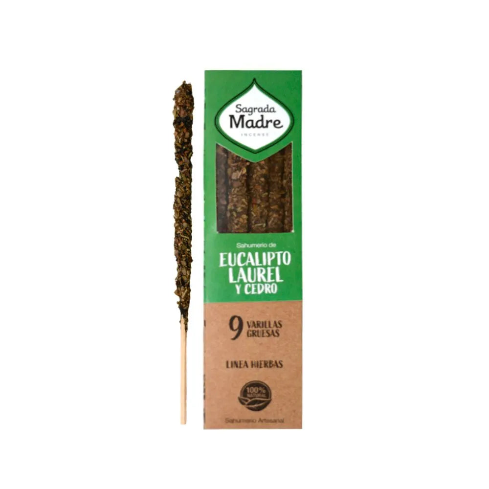 Sagrada Madre - Sahumerios Hierbas 9Px