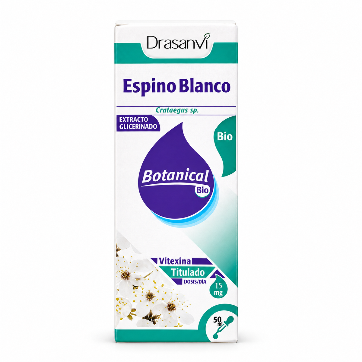 Espino Blanco 50 ml Botanical Bio — fondo blanco