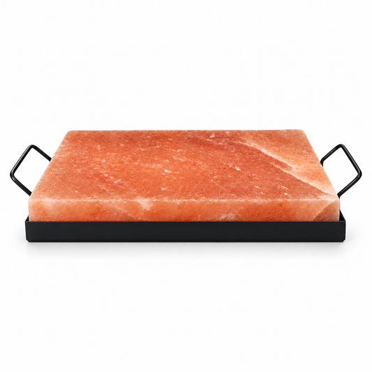 Bloque de Sal del Himalaya - Himalayan Salt Slab — fondo blanco