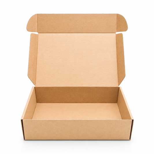 Caja Armable Mailers — fondo blanco