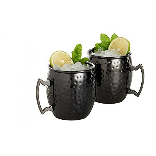 Moscow Mule Black - Color Negro 2 Pack 20oz