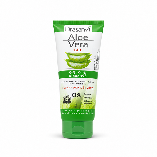 Gel Aloe Vera 200 ml Drasanvi — fondo blanco