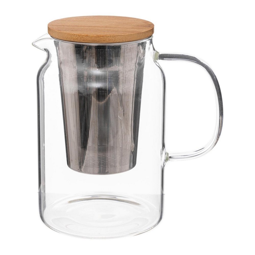 Tetera Vidrio & Bamboo con Infusor 900ml