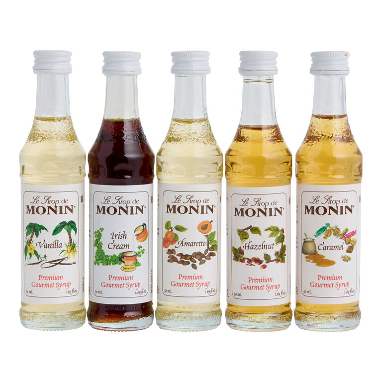 Le Sirop de Monin Pack 5 de 50ml