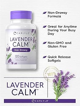 Carlyle Lavender Calm 80mg x 120 Softgels