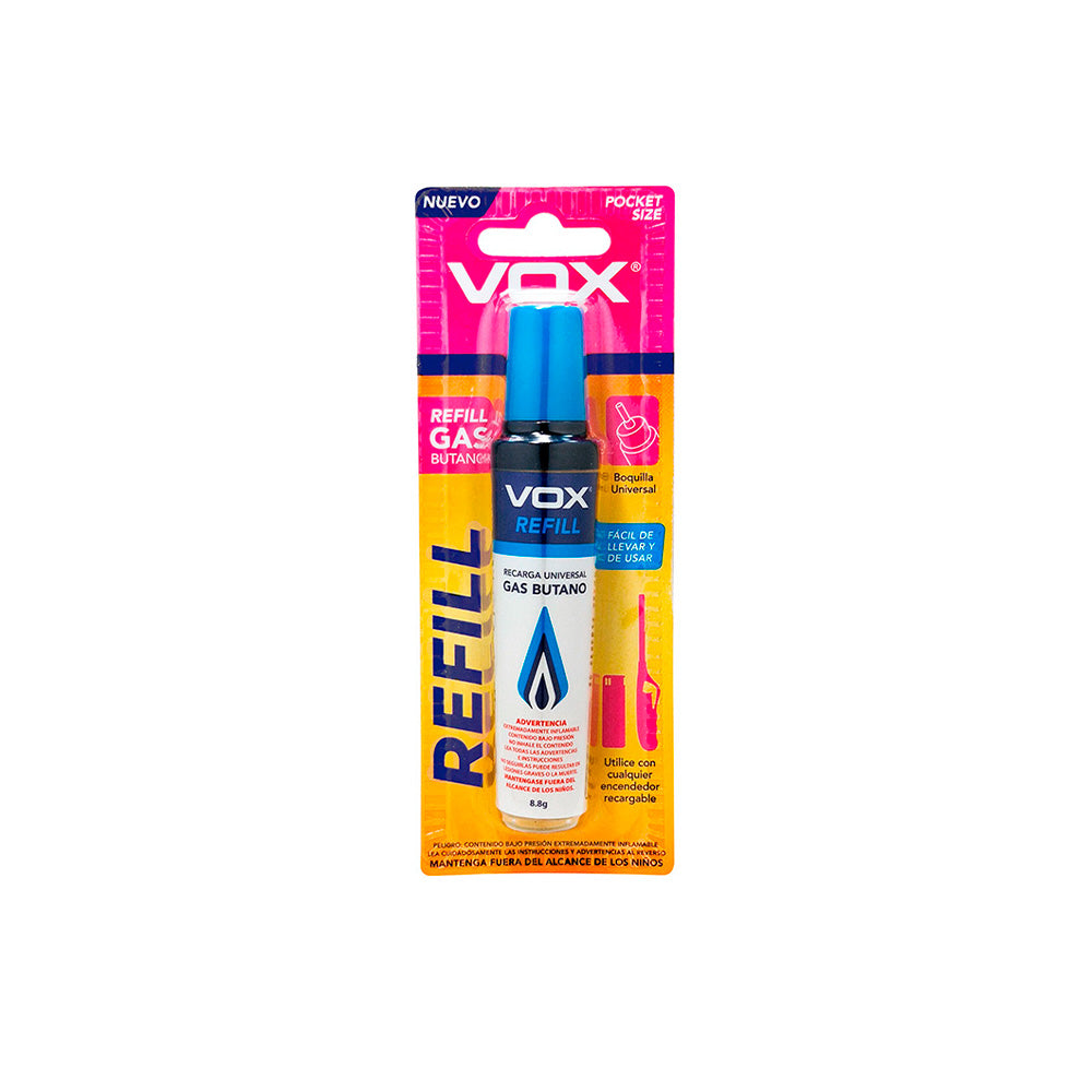 Vox Gas Butano Refill Pocket Size