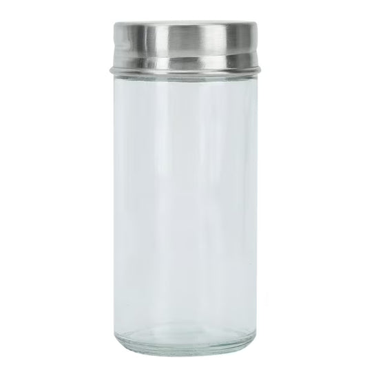 Frasquito Especiero Vidrio Tapa Acero Inox