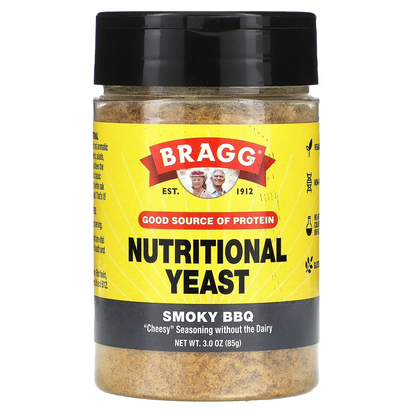Bragg Nutricional BBQ   -  Smoky BBQ Nutritional Yeast Bragg 85g