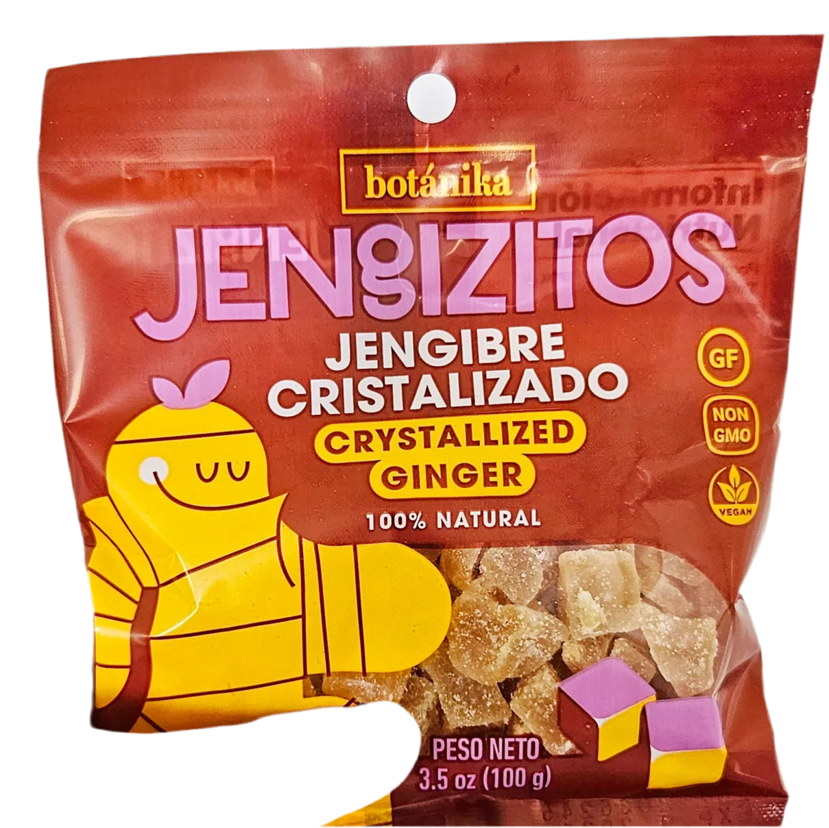 Jengizitos - Jengibre Cristalizado 100g