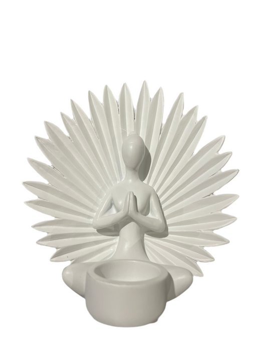 Candelabro Yoga Luz 16.5x9.5x16.5