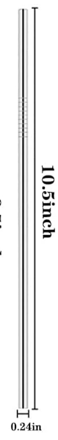 Pajillas Reutilizables - Variedad Tamaños