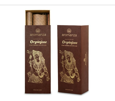 Aromanza - Kit Sahumerios Orgánicos con Hierbas Naturales