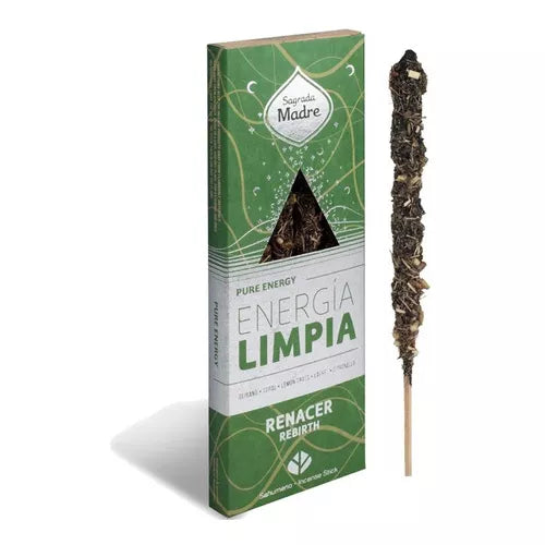 Sagrada Madre - Energía Limpia - Sanar 4 Varillitas Gruesas