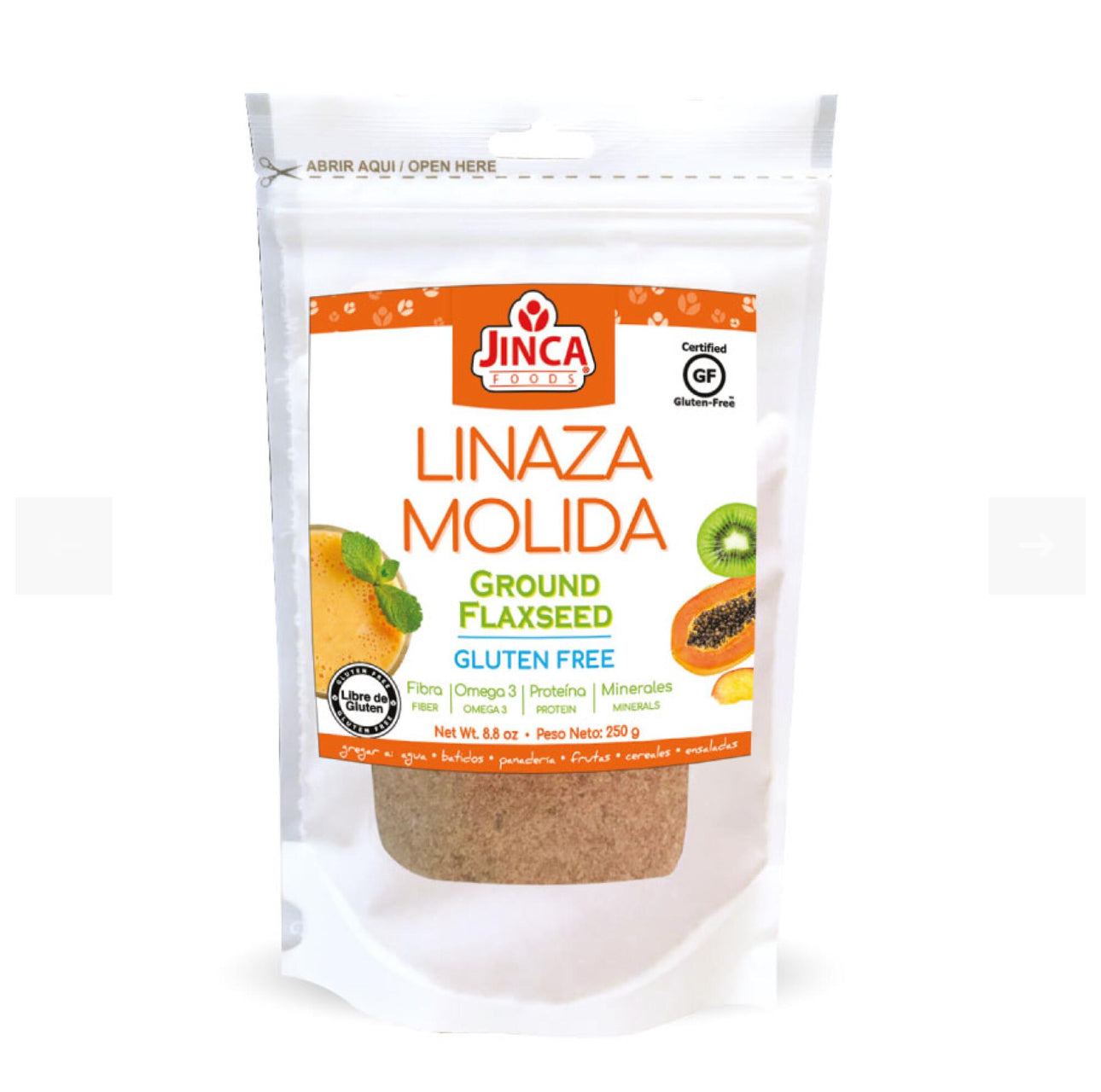 Linaza Molida Jinca 250g
