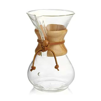 Cafetera Estilo Chemex 600ml (Grande)