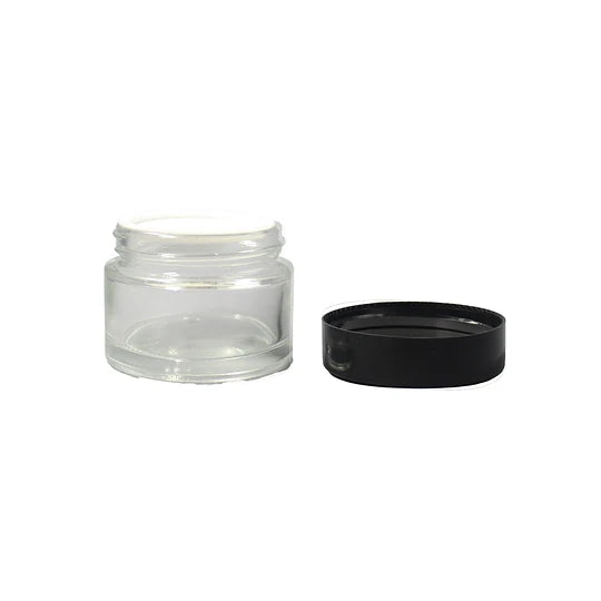 Frasquito Plástico 30ml Tapa Negra