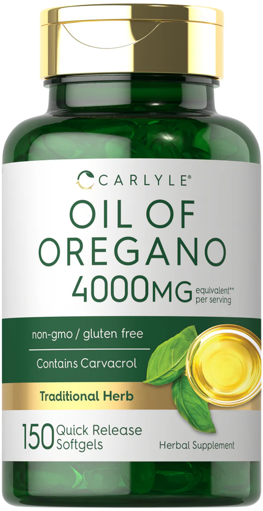 Carlyle -  Aceite de Orégano Orgánico 4000mg Cápsulas