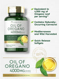 Carlyle -  Aceite de Orégano Orgánico 4000mg Cápsulas