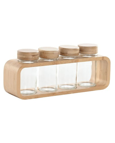 Especiero Bamboo 5 Piezas