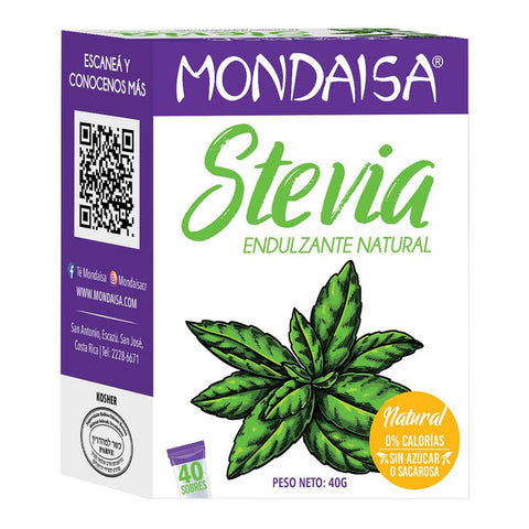 Stevia Sachets 40 Sobres Mondaisa