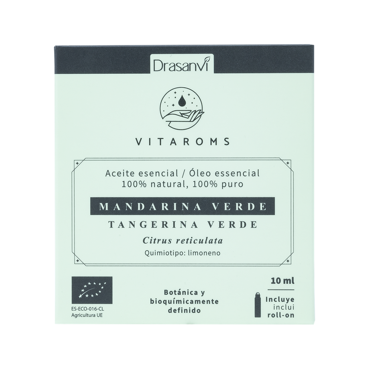 Vitaroms - Aceites Esenciales 10ml — fondo blanco, encuadre uniforme