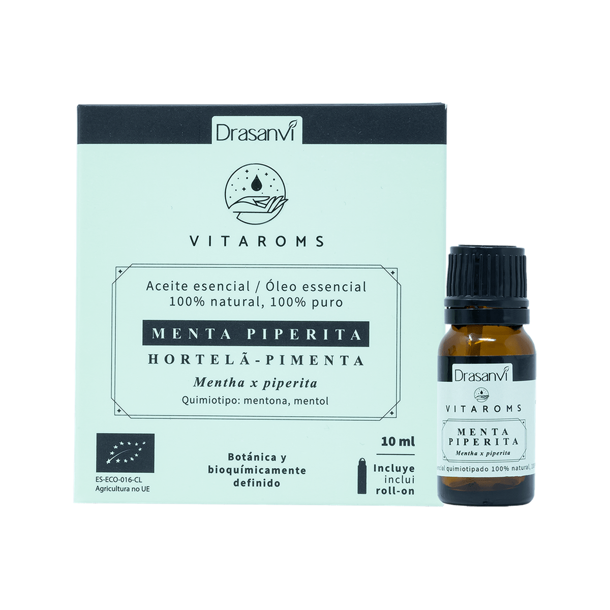 Vitaroms - Aceites Esenciales 10ml — fondo blanco, encuadre uniforme