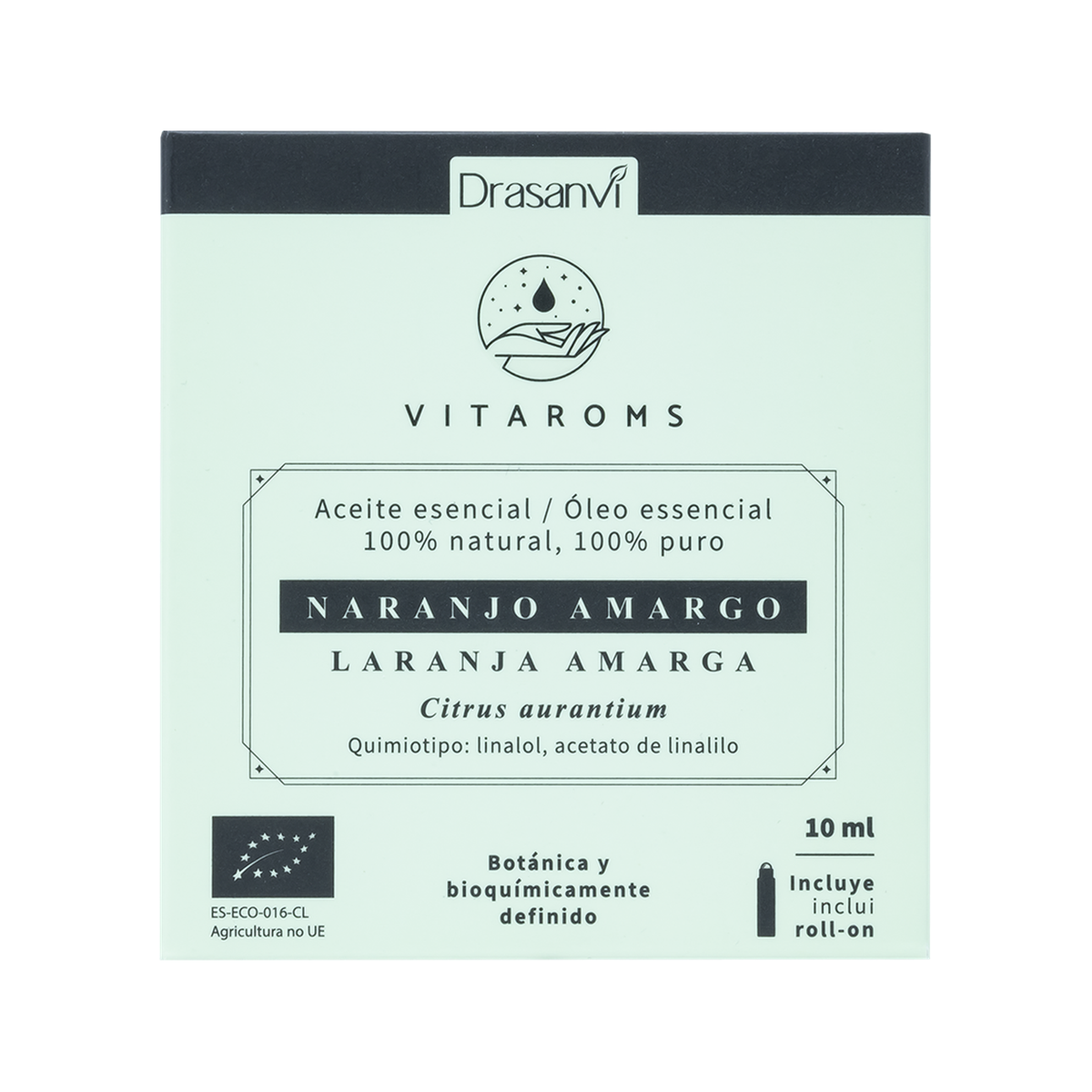 Vitaroms - Aceites Esenciales 10ml — fondo blanco, encuadre uniforme