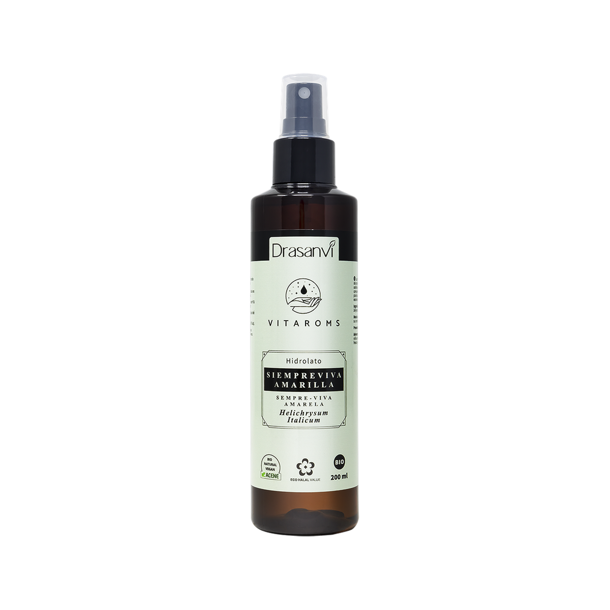 Vitaroms Hidrolatos 200ml — fondo blanco, encuadre uniforme