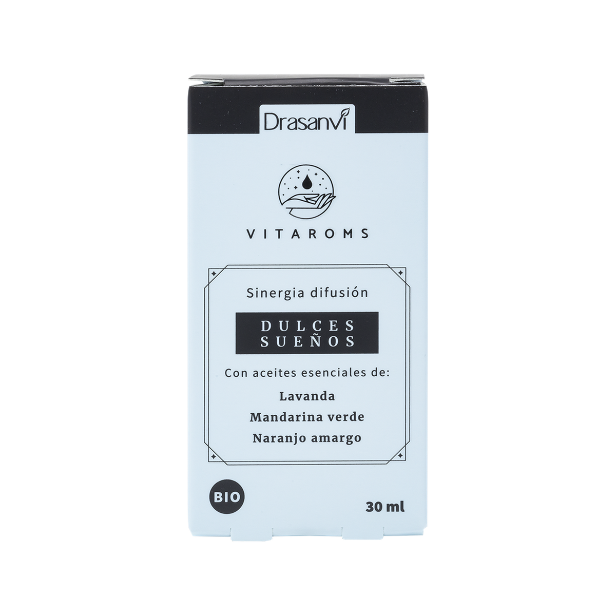 Vitaroms Sinergia Difusión - Mezcla Aceites Esenciales (Difusor) — fondo blanco, encuadre uniforme