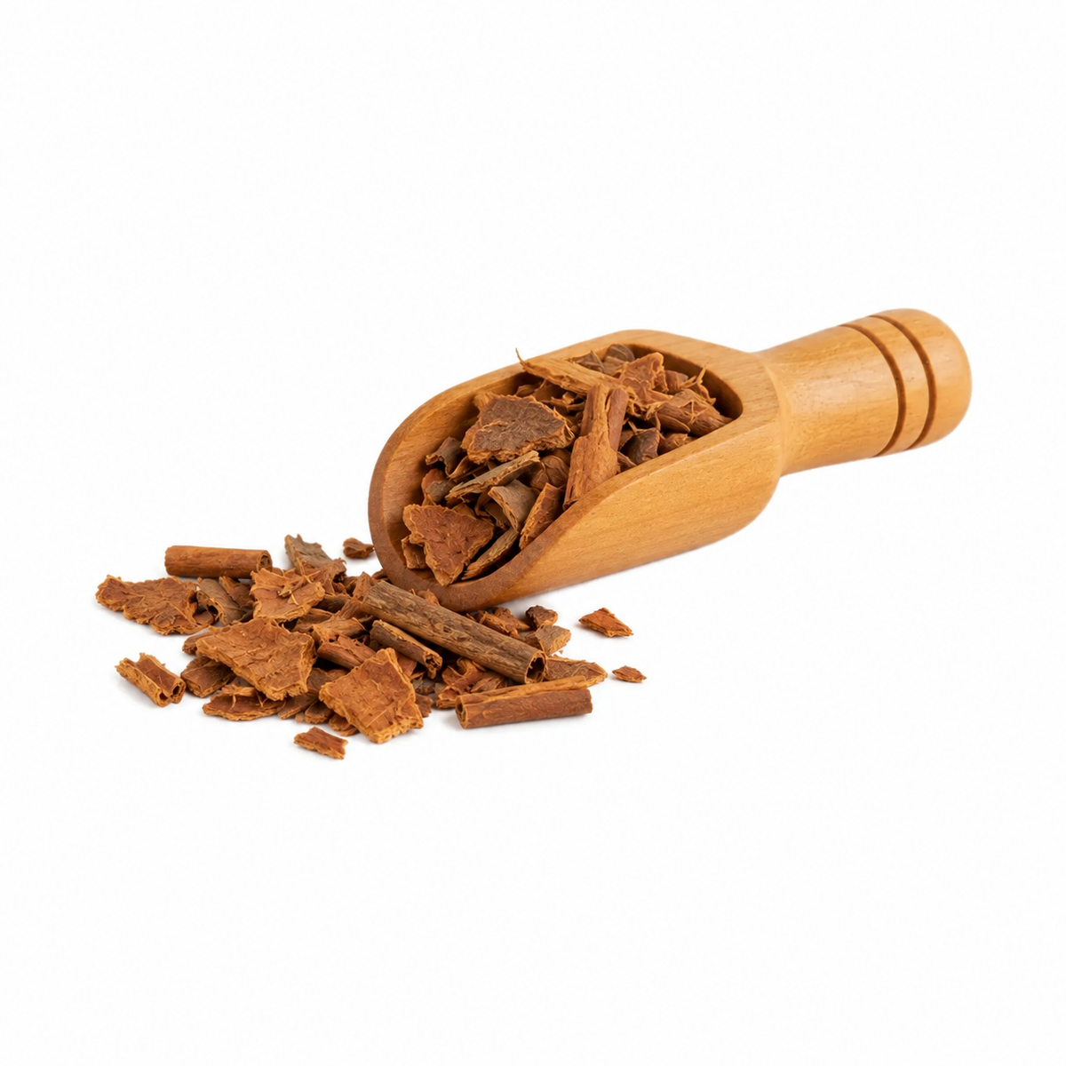 Canela en astilla en cucharita de madera – presentación de 20 g